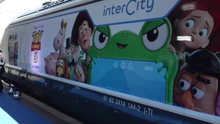 Da Trenitalia un nuovo Intercity dedicato a “Toy Story 5”