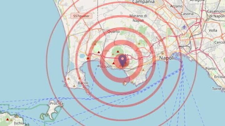 Notte di paura a Pozzuoli: nuova scossa alle 2,27. Duemila persone sono senza casa