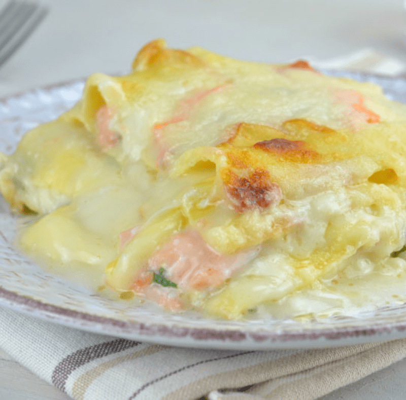 SALMON LASAGNE