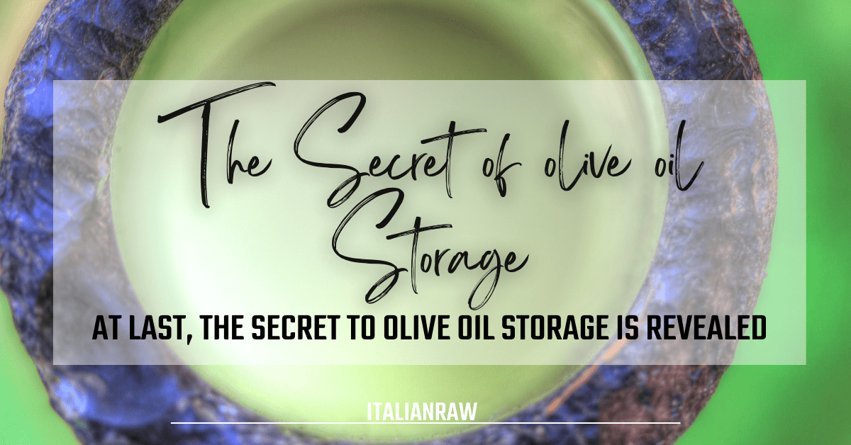 how to preserve olive oil