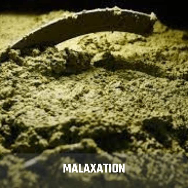 MALAXATION OF OLIVE OIL