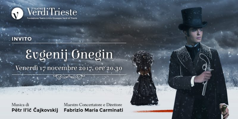 La stagione lirica e di balletto del Teatro Lirico Verdi di Trieste si inaugura il 17 novembre con Evgenij Onegin