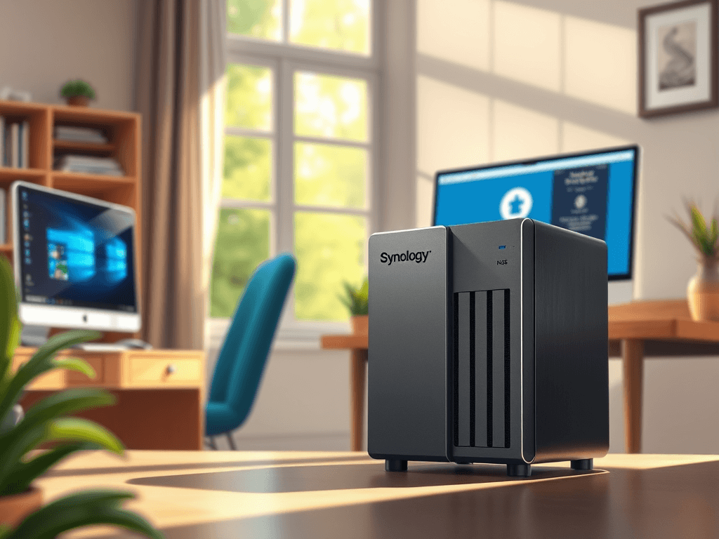 automatisk backup til Synology NAS