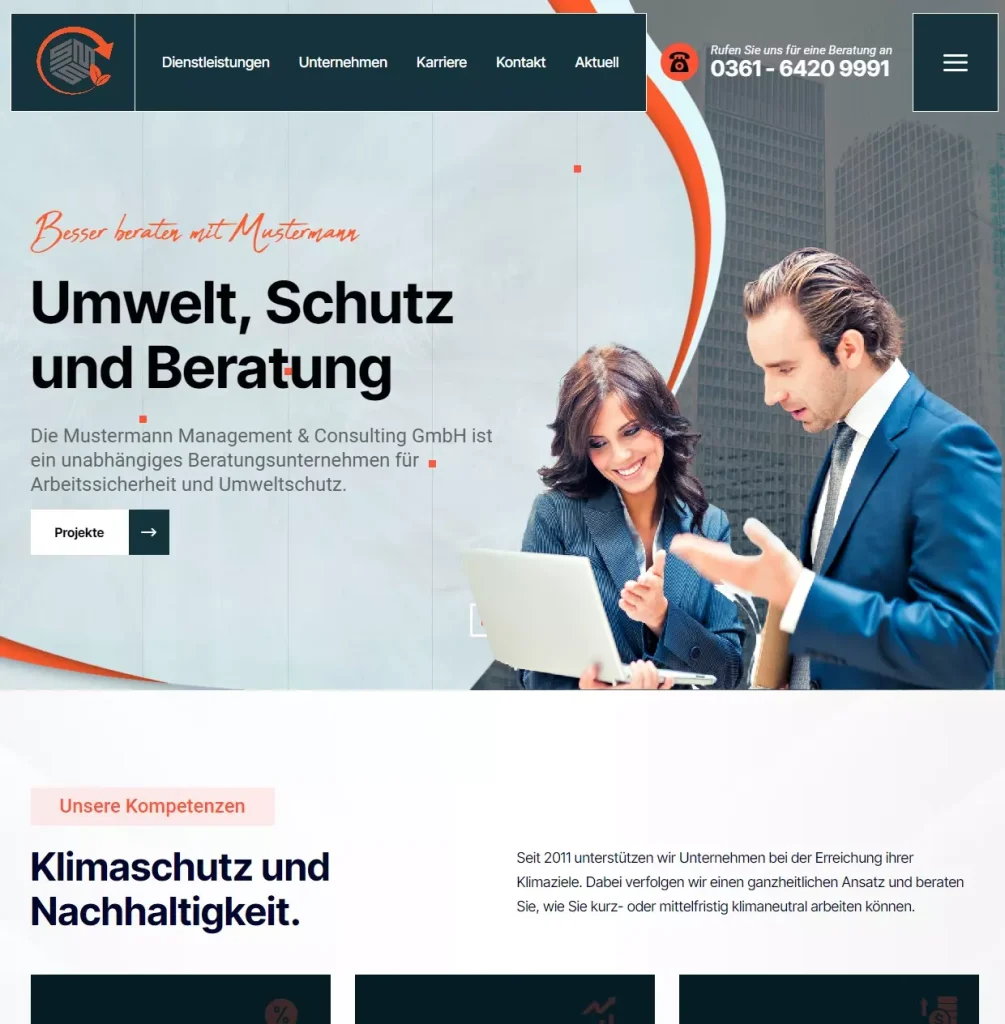 Professionelle Webseite erstellen für Ihr Business