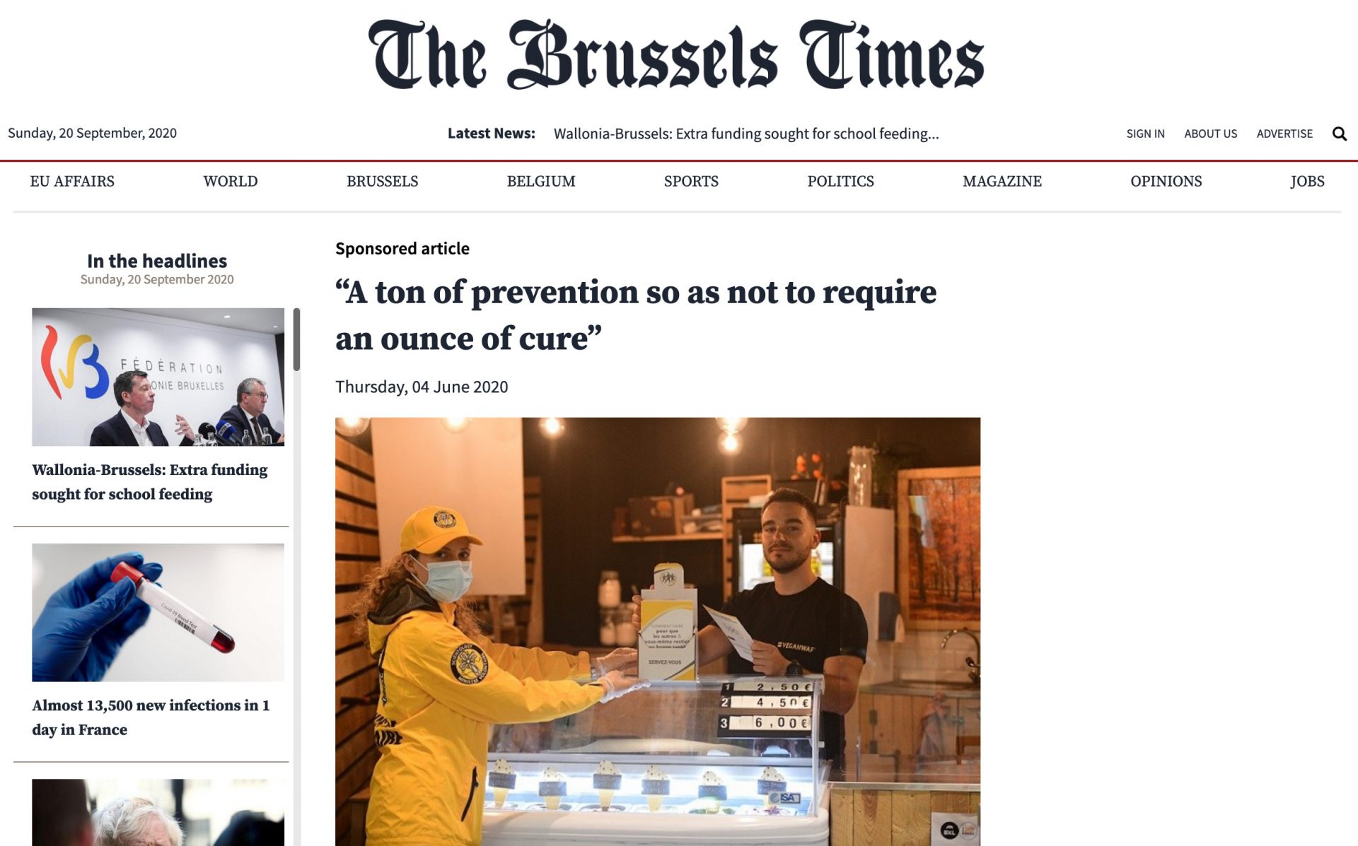 The Brussels Times - Ivan Arjona