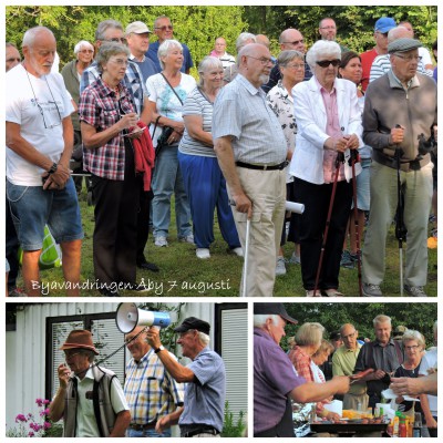 Byavandring Åby 7 augusti 2014