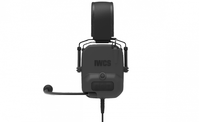 headset left iriComm 4.0 IWCS waterproof communication hear through situational awareness Communication can save lives