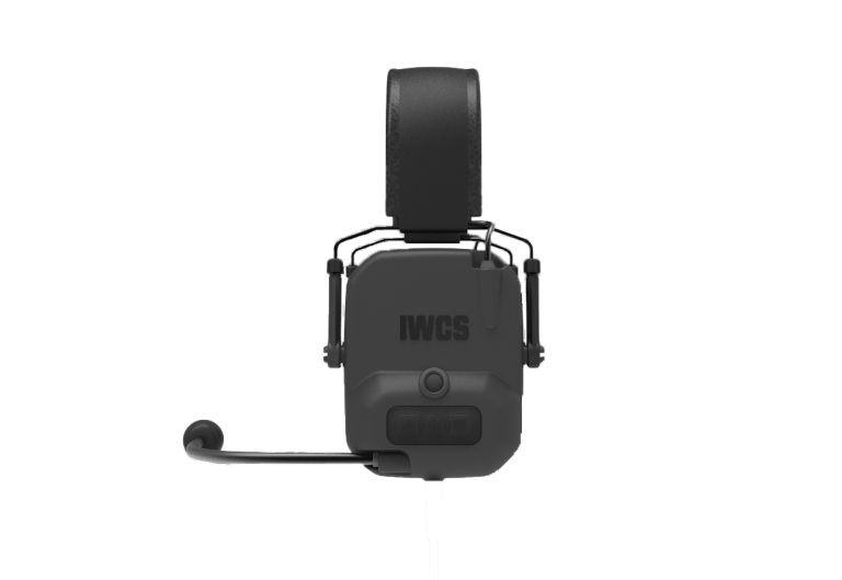 headset left iriComm 4.0 IWCS waterproof communication hear through situational awareness Communication can save lives