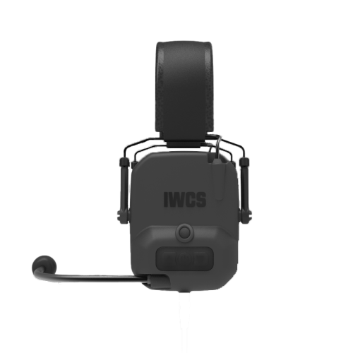 headset left iriComm 4.0 IWCS waterproof communication hear through situational awareness Communication can save lives