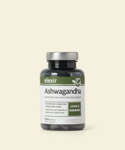 Elexir Ashwagandha 120 Capsules - Made in Sweden