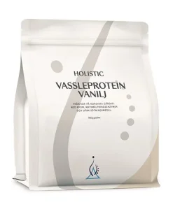 Holistic Whey Protein Vanilla Zip Bag 750 g - Made in Sweden