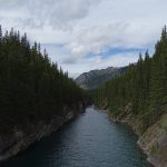 Lake Minnewanka canal