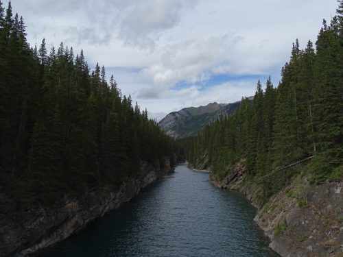 Lake Minnewanka canal