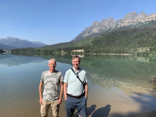 at Yellowhead Lake