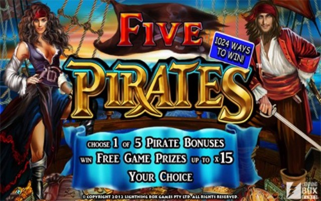 Five Pirates slot machine