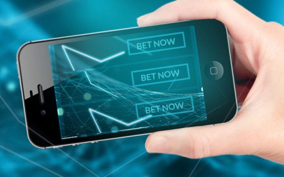 Sports betting through smartphone