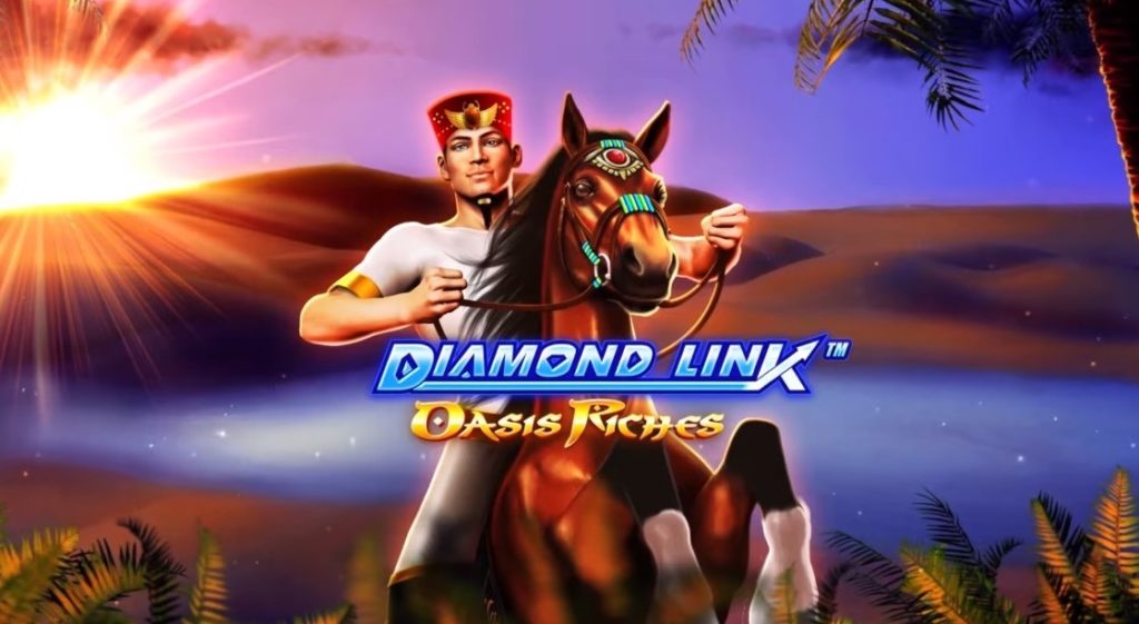 Diamond Link Oasis Riches Casino Game
