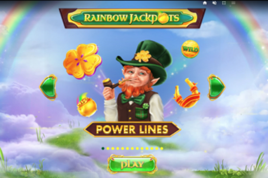 Rainbow Jackpot Power Lines Casino Game Review