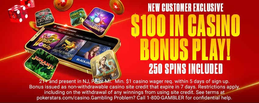 PokerStars Casino NJ Welcome Bonus