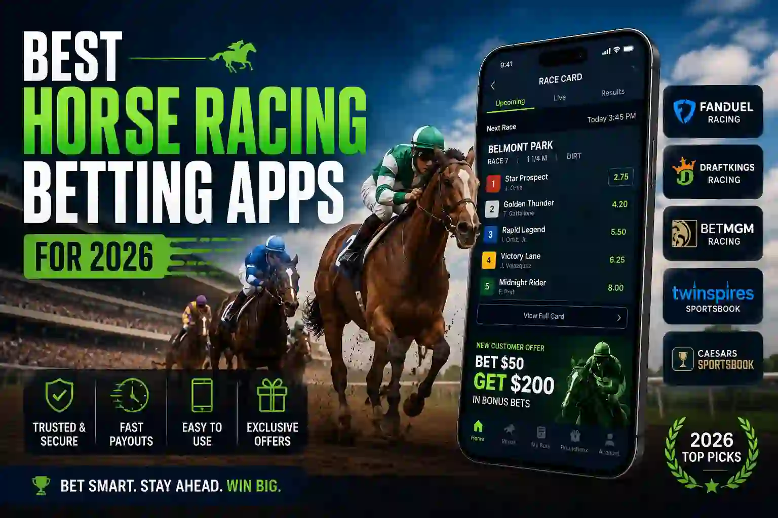 Best Horse Racing Betting Apps for 2026