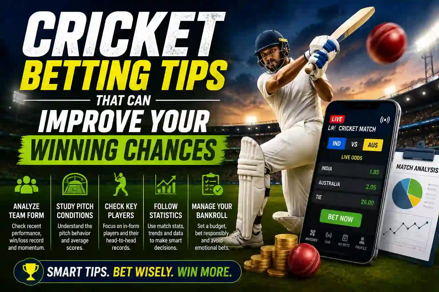 Cricket Betting Tips That Can Improve Your Winning Chances