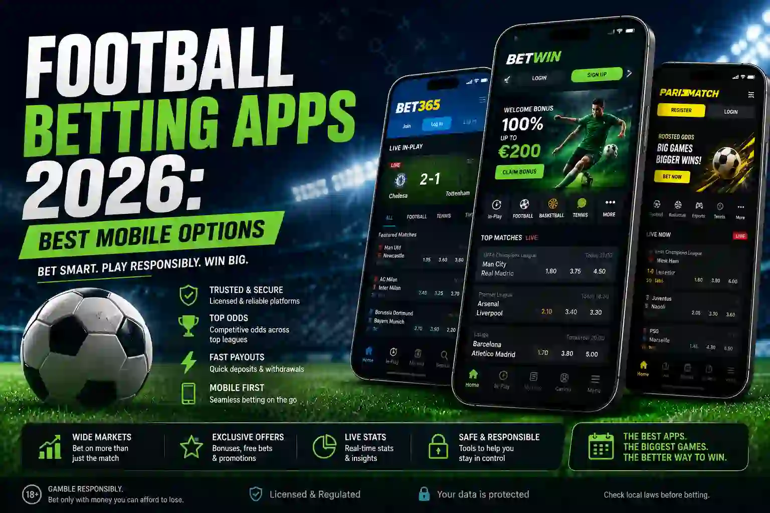 Football Betting Apps 2026: Best Mobile Options
