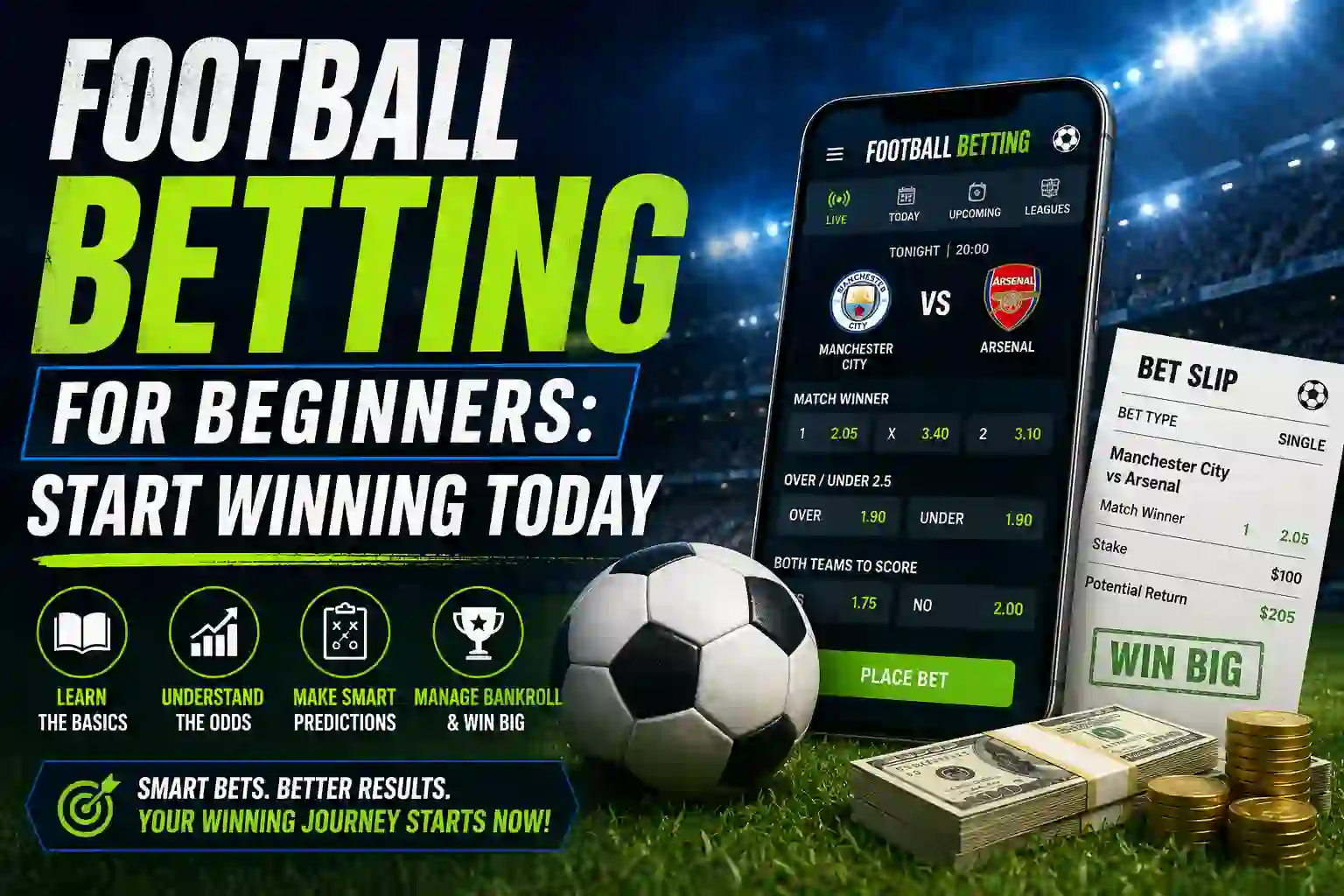 Football Betting for Beginners: Start Winning Today