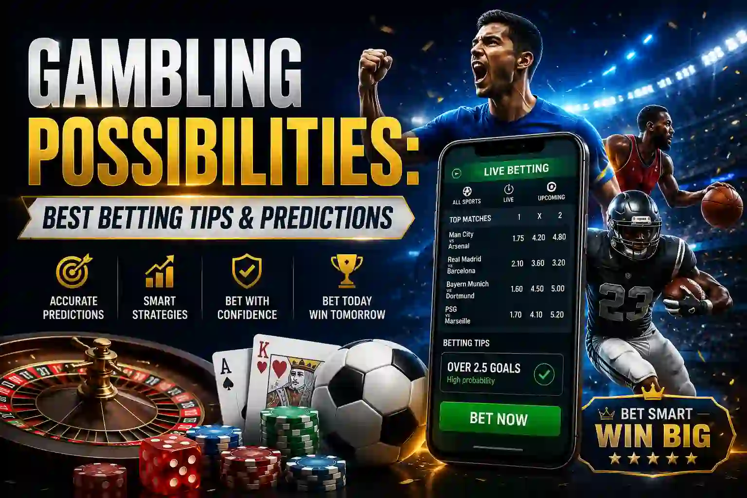 Gambling Possibilities: Best Betting Tips & Predictions