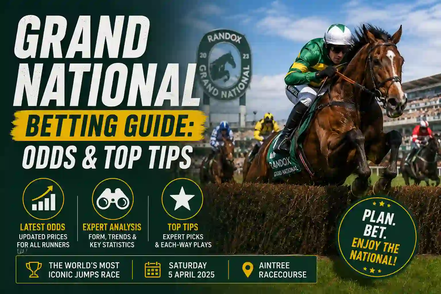 Grand National Betting Guide: Odds & Top Tips