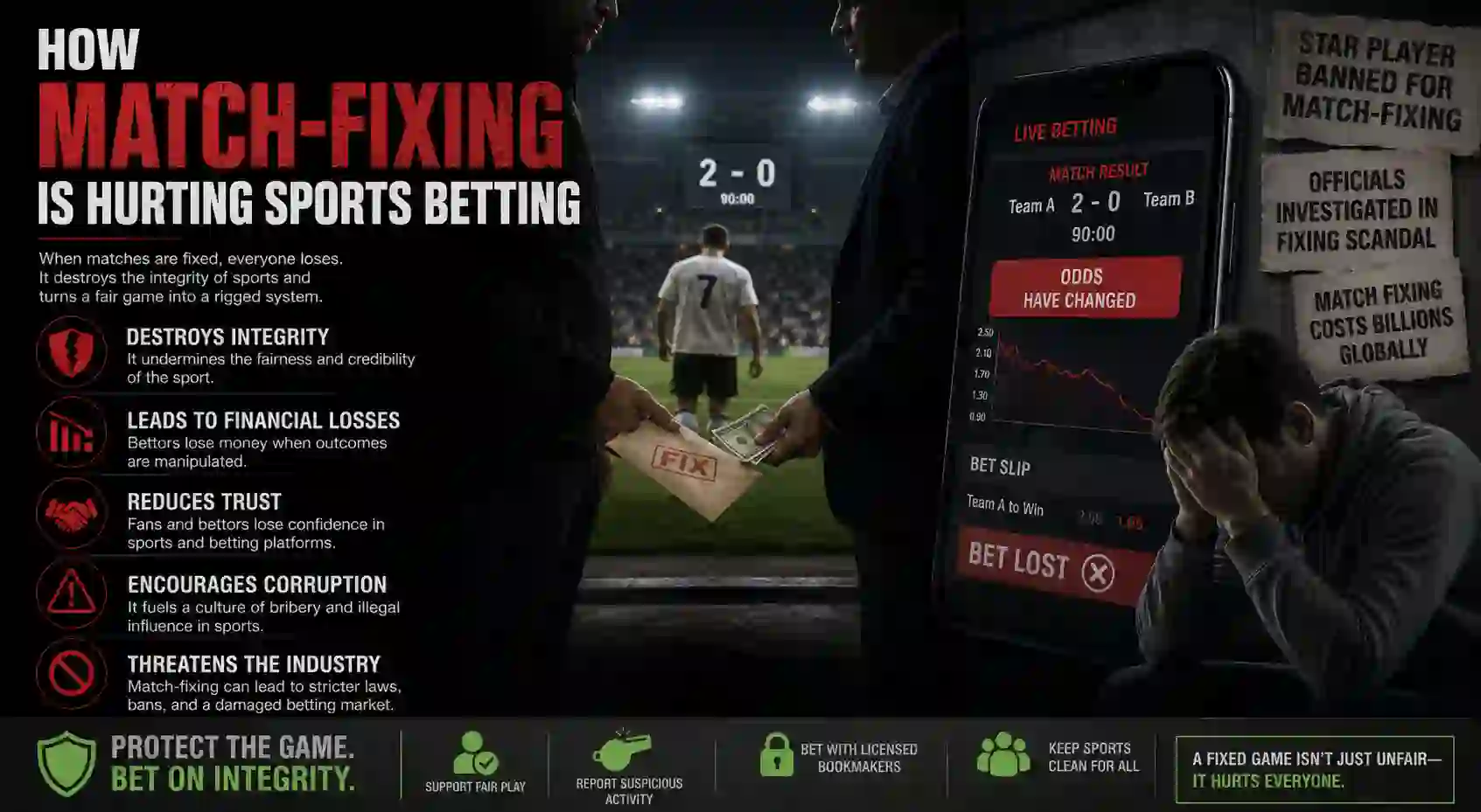 How Match-Fixing Is Hurting Sports Betting