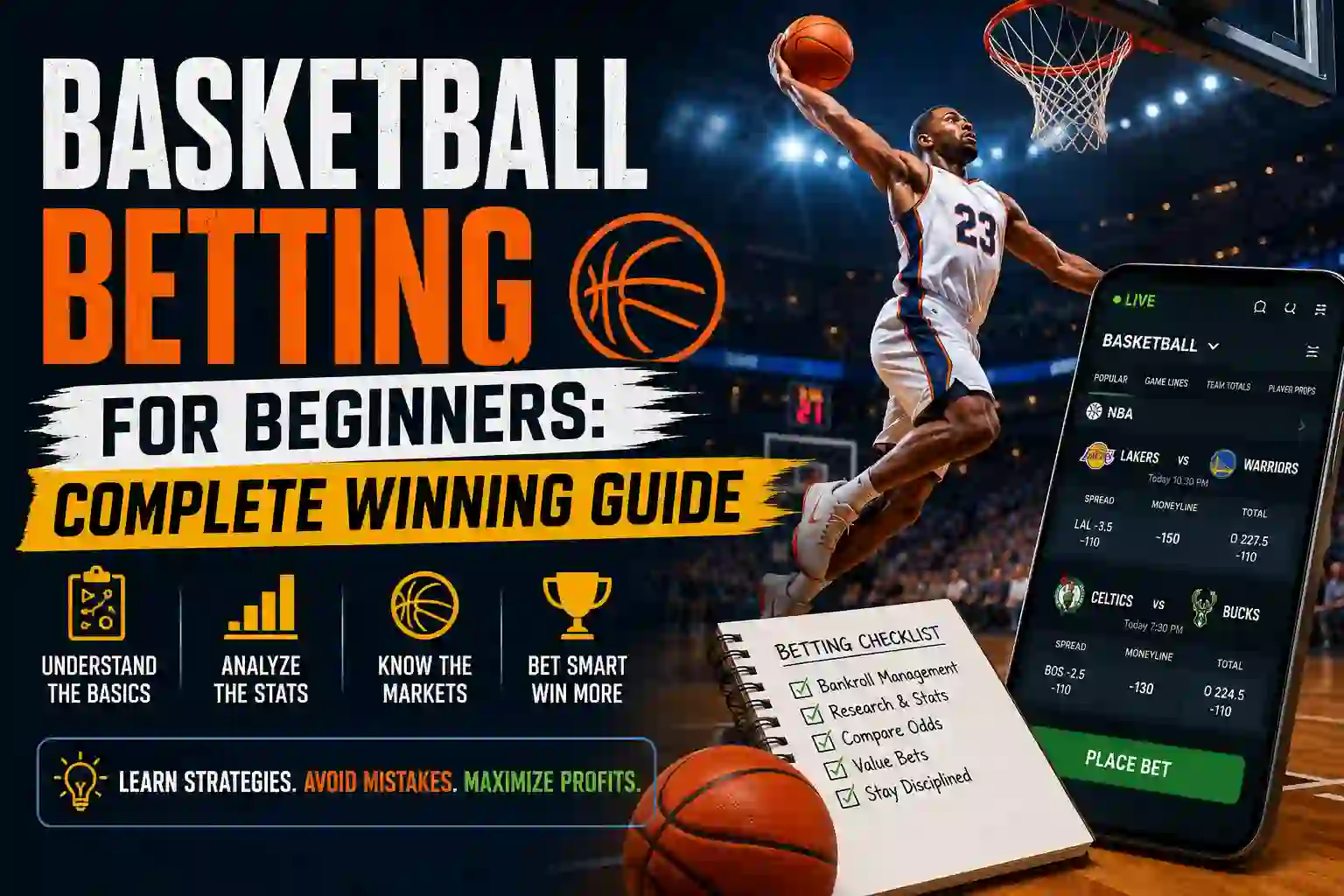 Basketball Betting for Beginners: Complete Winning Guide