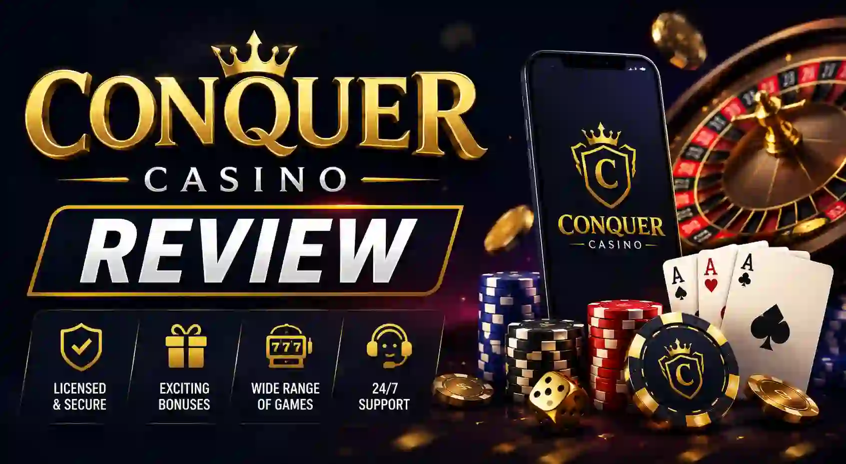 Conquer casino Review