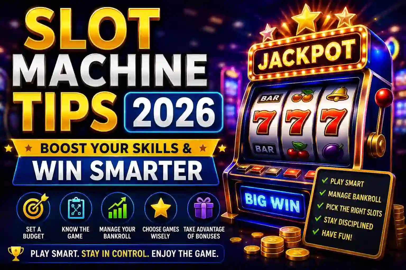 Slot Machine Tips 2026: Boost Your Skills & Win Smarter