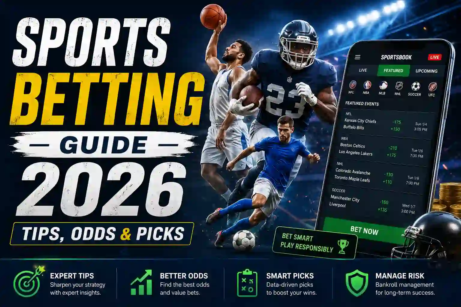 Sports Betting Guide 2026: Tips, Odds & Picks