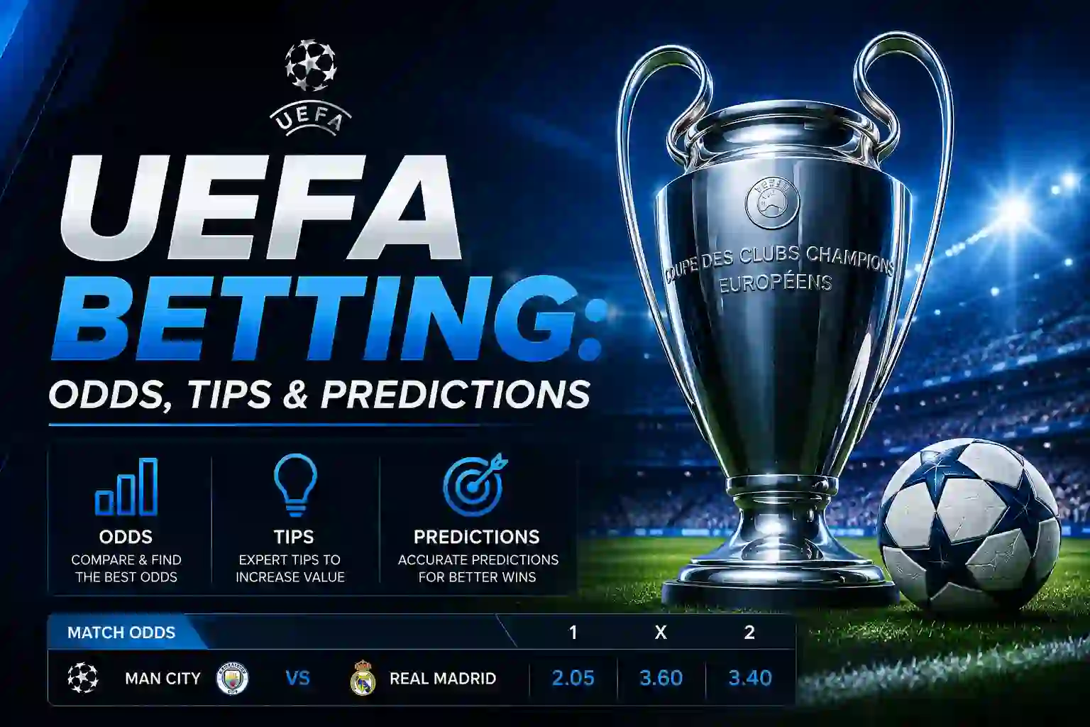 UEFA Betting Odds, Tips & Predictions