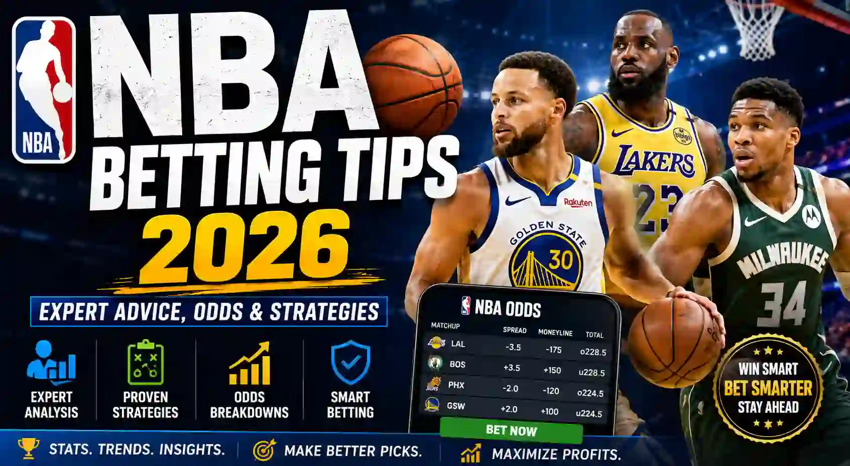NBA Betting Tips 2026: Expert Advice, Odds & Strategies