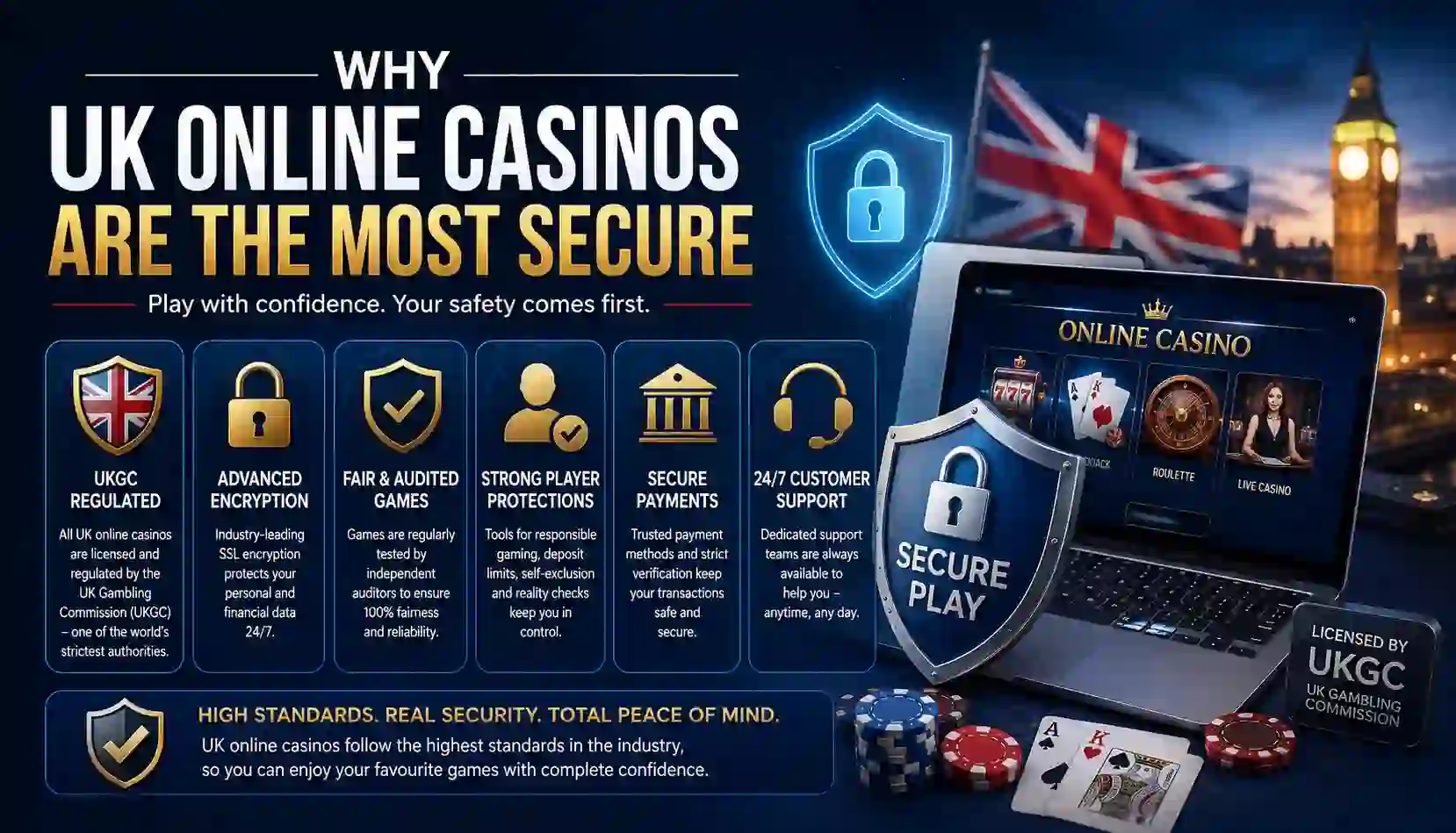 Why UK Online Casinos Are the Most Secure