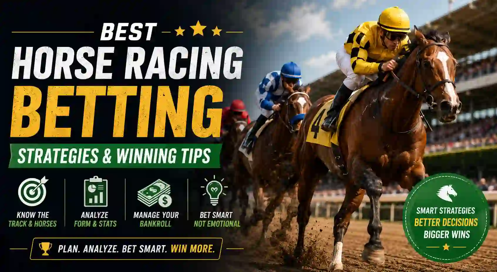 Best Horse Racing Betting Strategies & Winning Tips