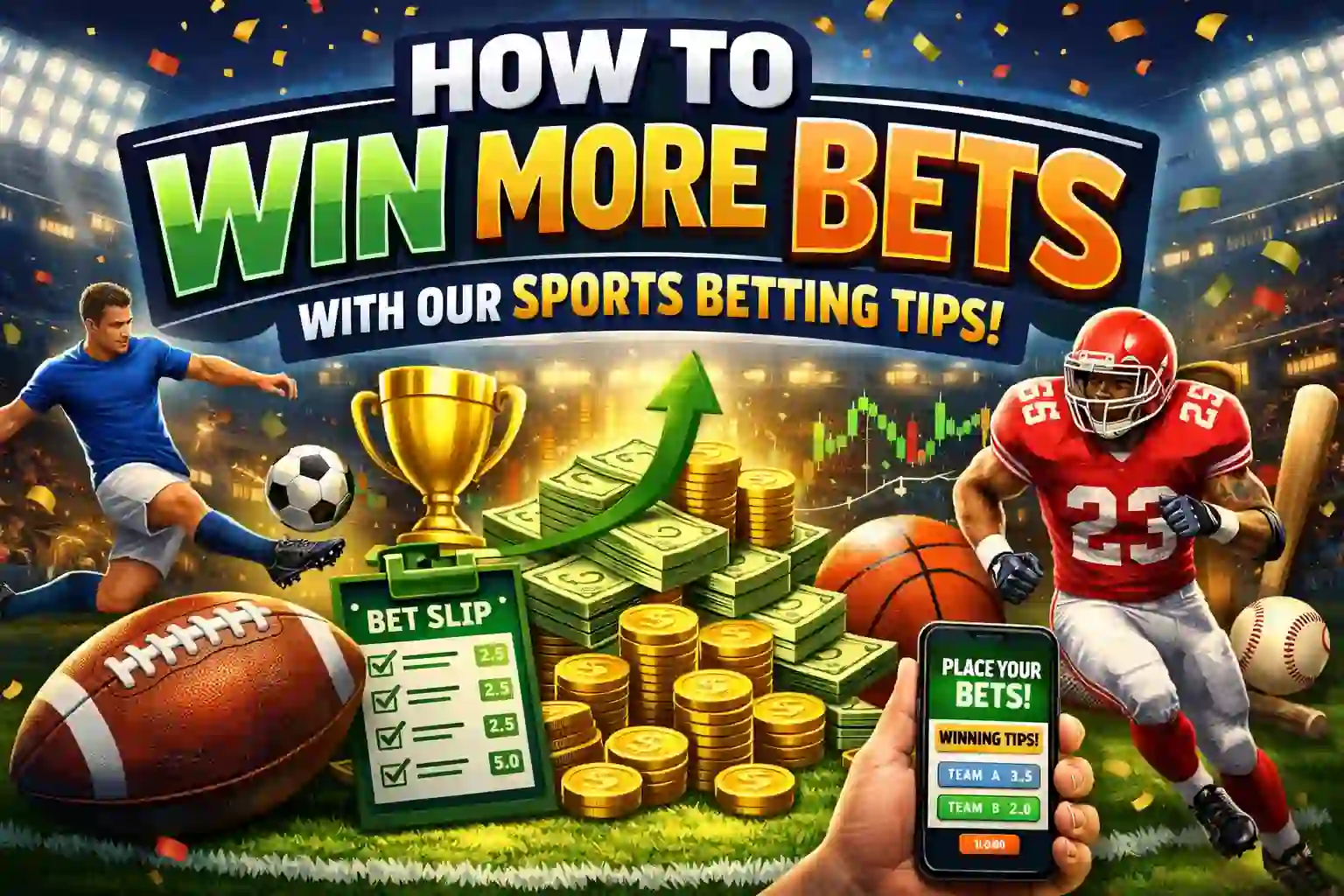 How to Win More bets with our Sports betting Tips