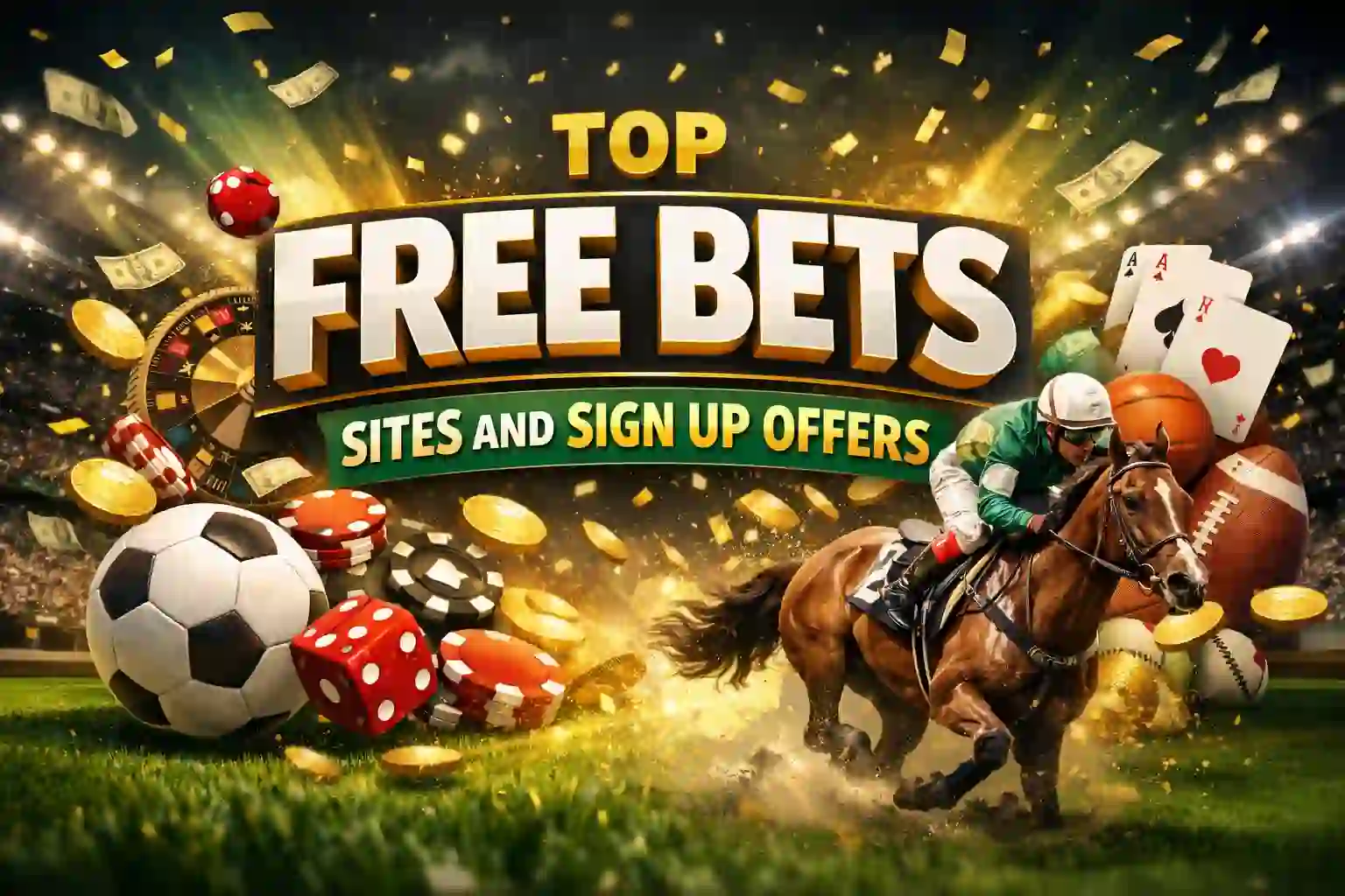 Top Free Bets Sites and Sign Up Offers
