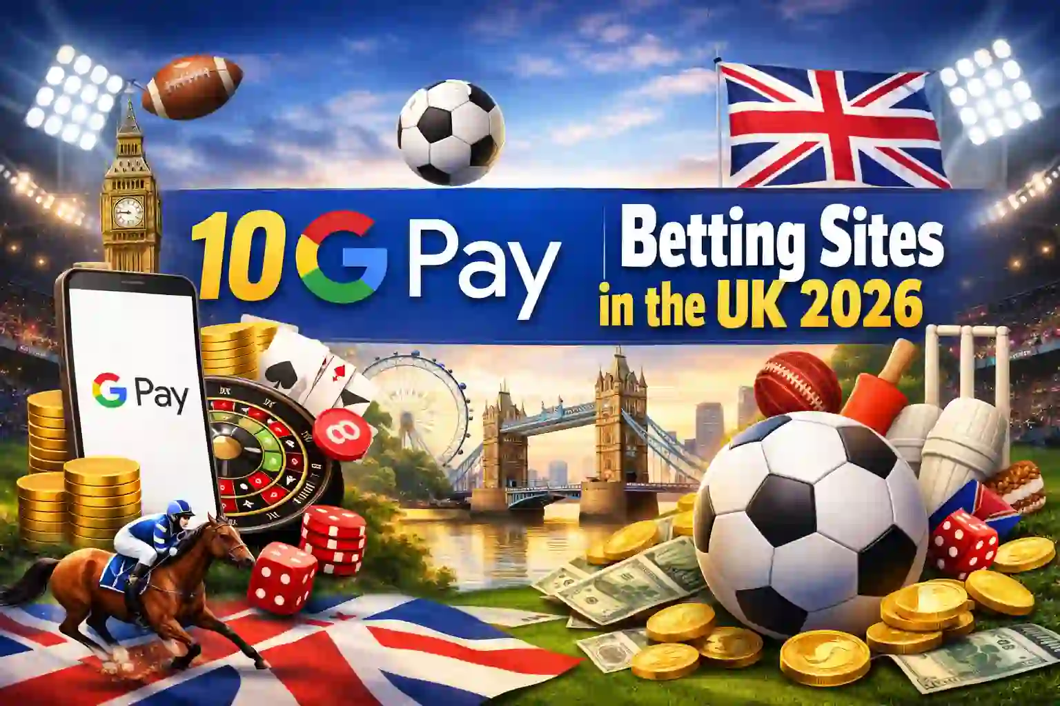 10 Best Google Pay Betting Sites in the UK 2026