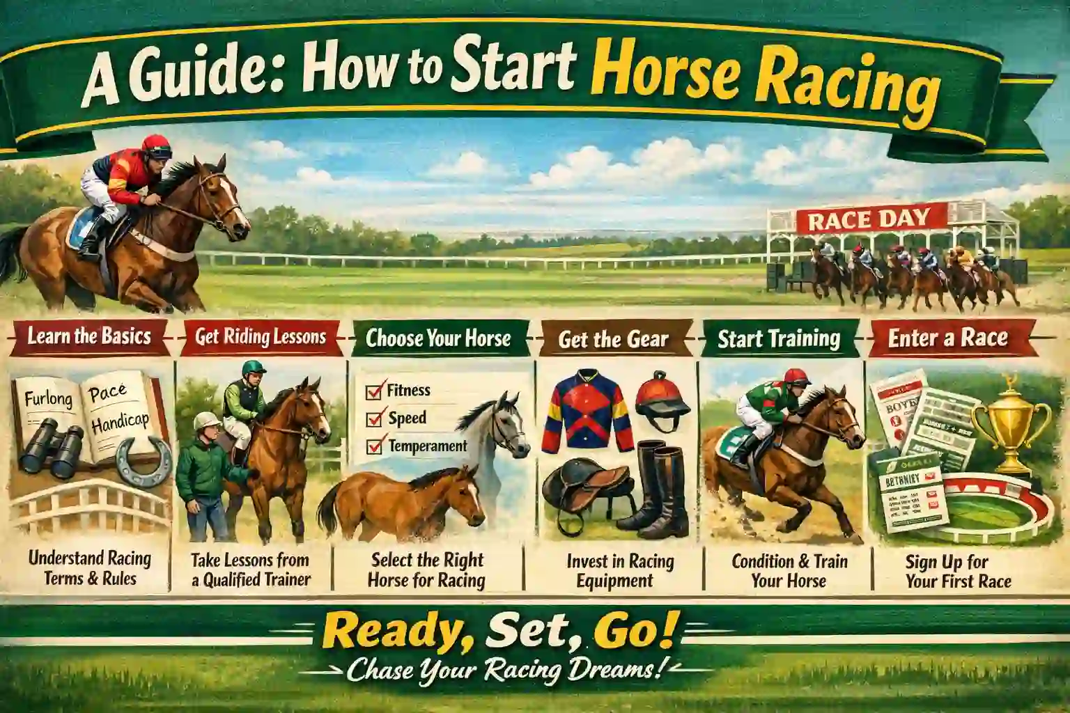 A guide how to start Horse Racing