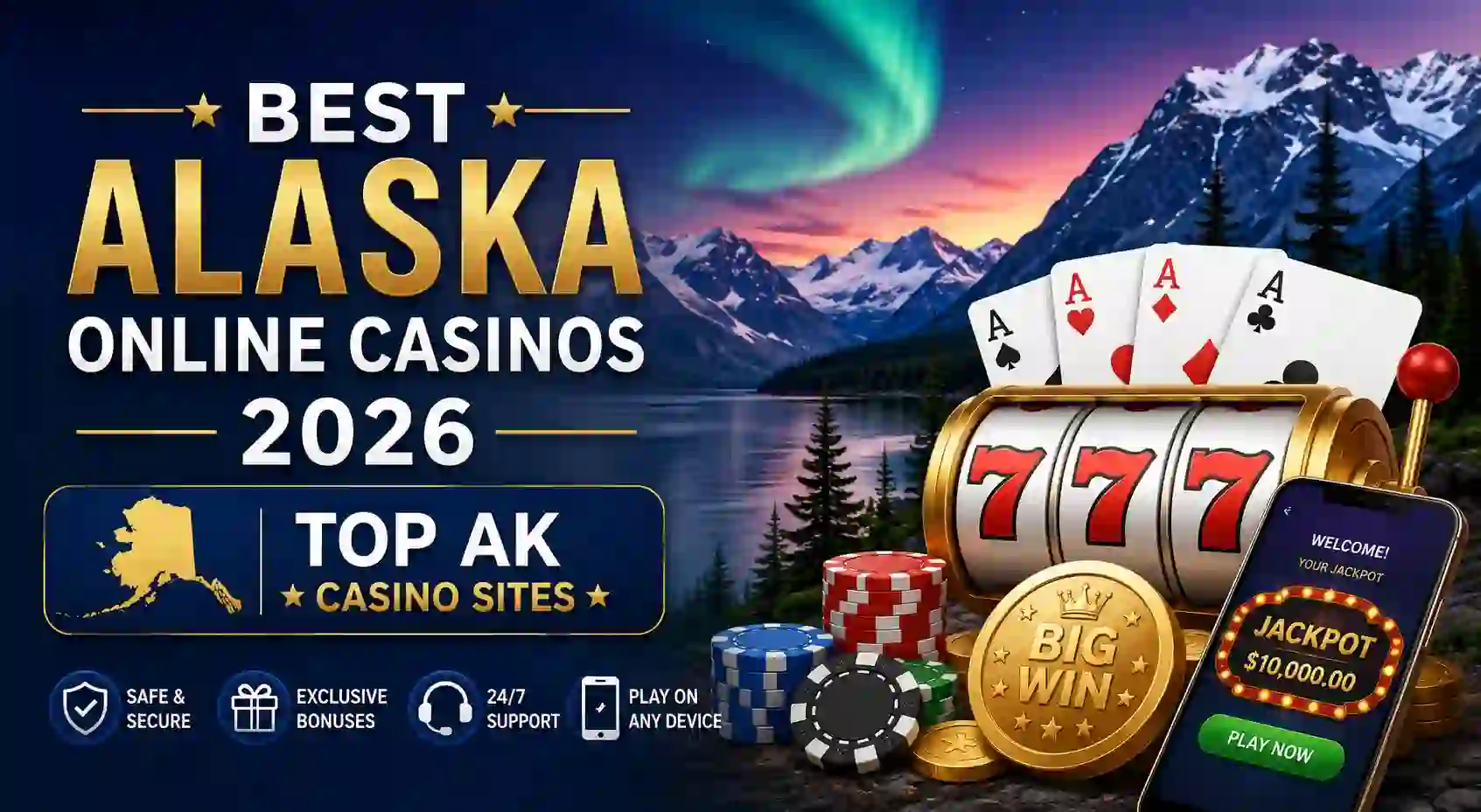 Best Alaska Online Casinos 2026 | Top AK Casino Sites