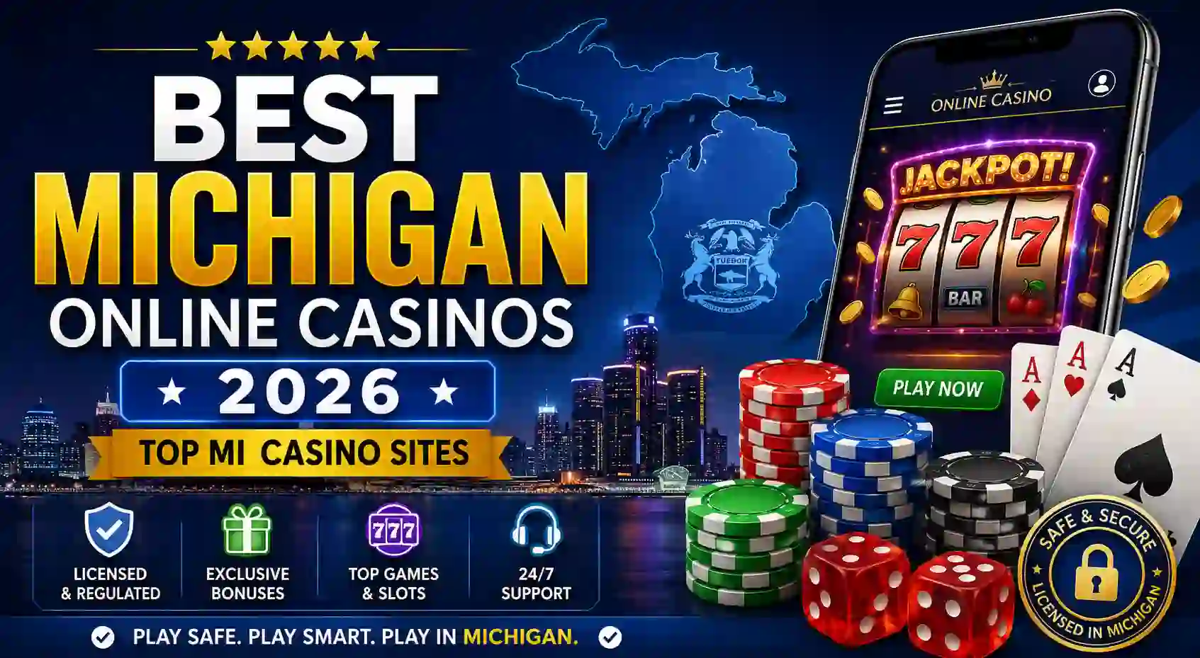 Best Michigan Online Casinos 2026 – Top MI Casino Sites