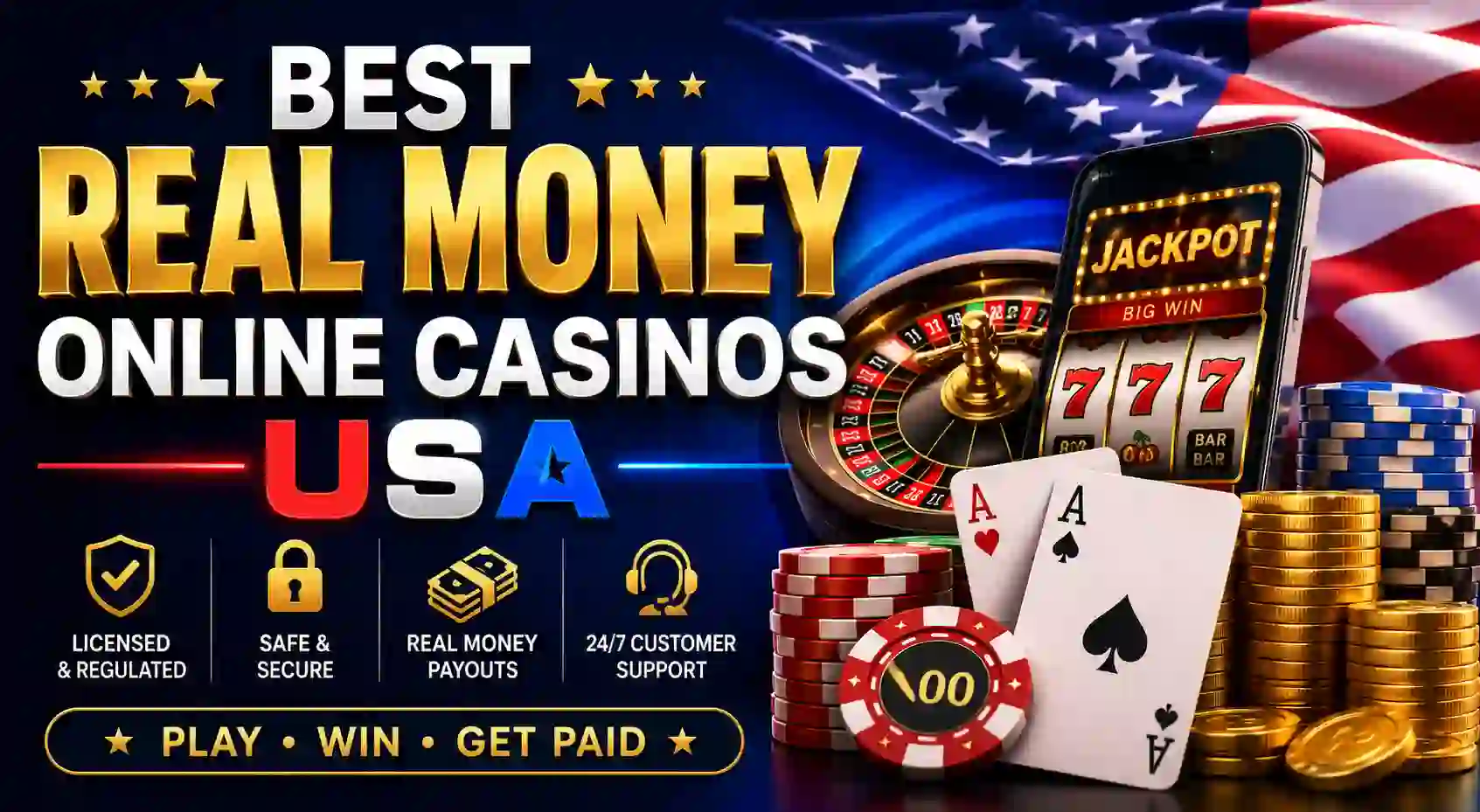 Best Real Money Online Casinos USA