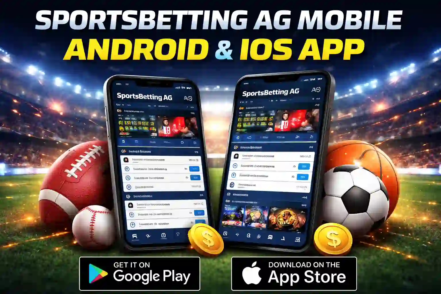 SportsBetting AG Mobile Android & IOS App