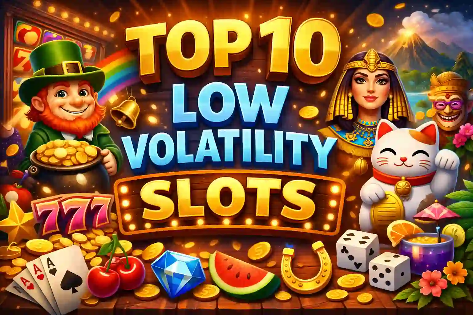 Top 10 Low Volatility Slots
