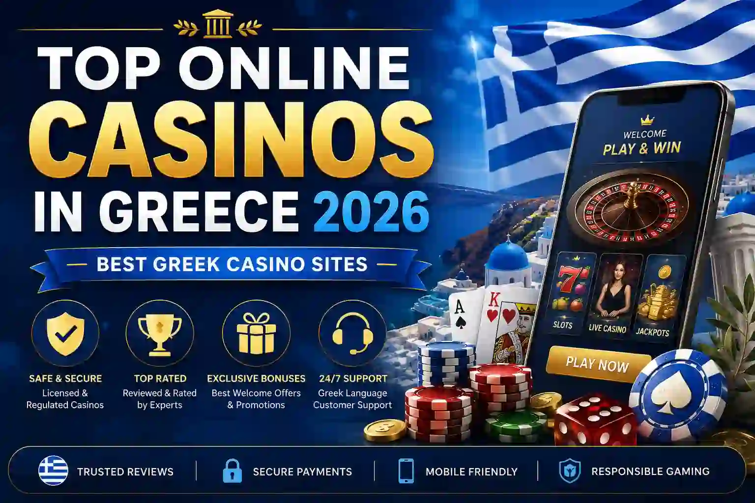Top Online Casinos in Greece 2026 – Best Greek Casino Sites