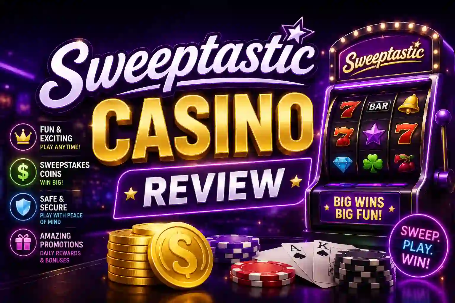 Sweeptastic Casino Review
