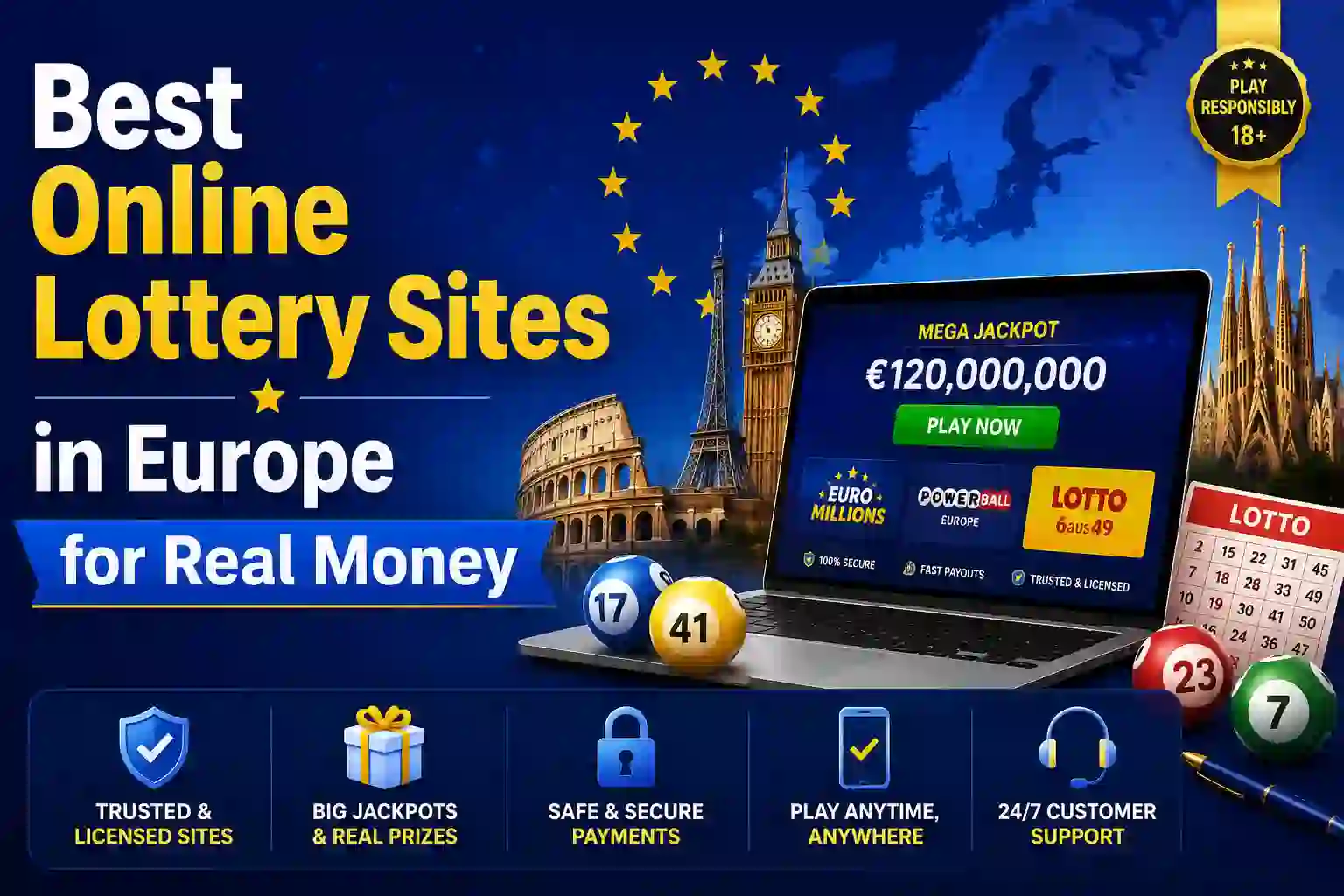 Best Online Lottery Sites in Europe for Real Money